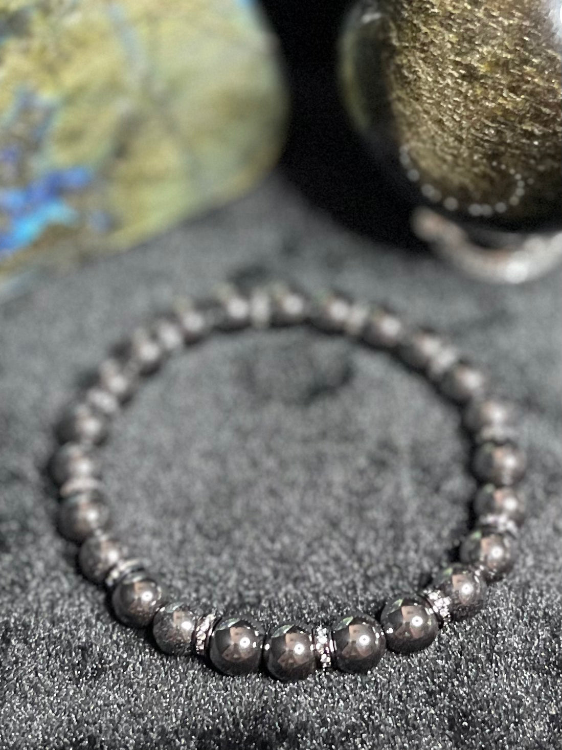 Hematite Men’s Bracelet
