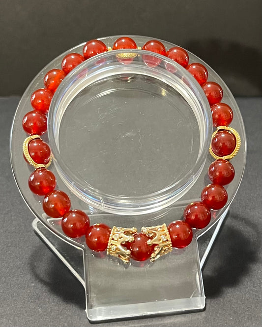 Carnelian Bracelet 8mm