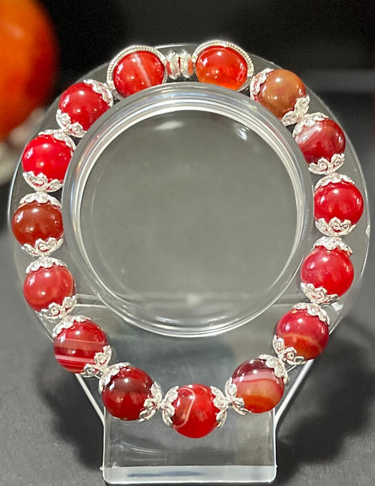 Christmas Bead Bracelet