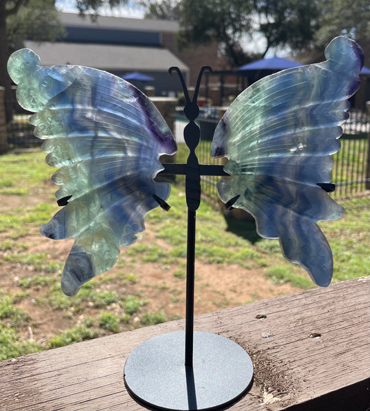 Fluorite Butterfly Wings