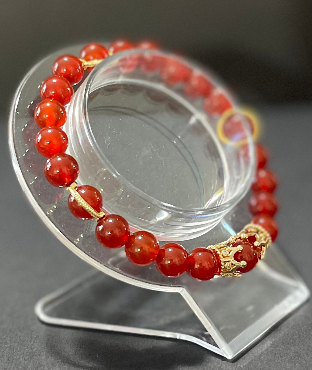 Carnelian Bracelet 8mm