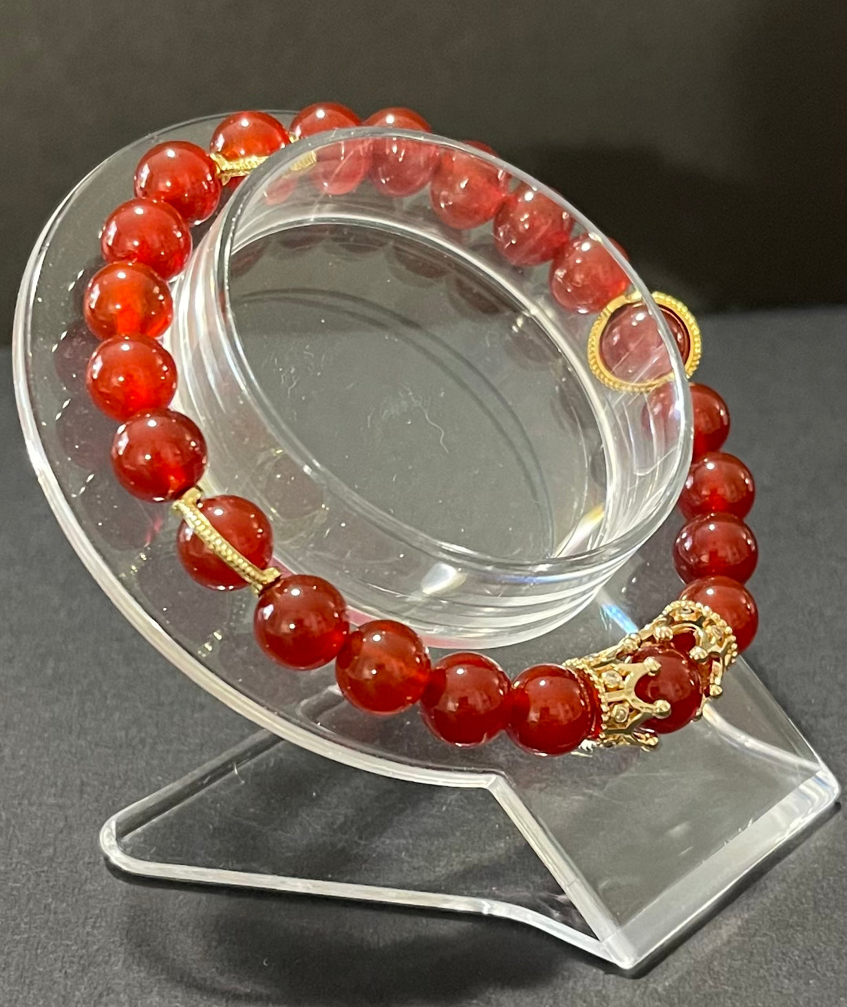 Carnelian Bracelet 8mm