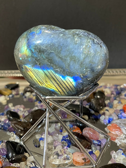 Labradorite Heart sm